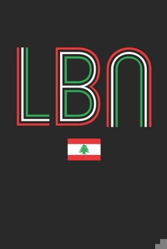 Paperback Vintage Lebanon Notebook - Lebanon Diary - Retro Lebanese Flag Journal - Lebanon Gifts: Medium College-Ruled Journey Diary, 110 page, Lined, 6x9 (15.2 Book