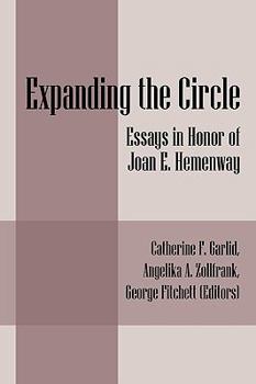Paperback Expanding the Circle: Essays in Honor of Joan E. Hemenway Book