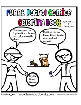 Paperback Funny Patrol Comics Coloring Book