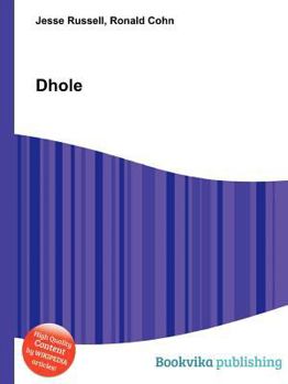Paperback Dhole Book