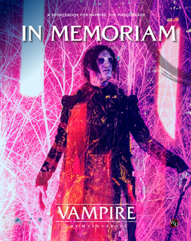 Board Game Vampire the Masquerade 5th Edition Roleplaying Game in Memoriam Sourcebook Book