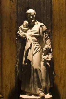 Paperback Statue of St Vincent de Paul from Paris France Church Journal: 150 page lined notebook/diary Book