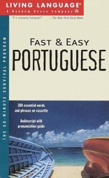 Audio Cassette Living Language Portuguese Fast & Easy Book