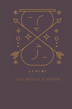 Gemini 2020 Weekly Planner (Burgundy)