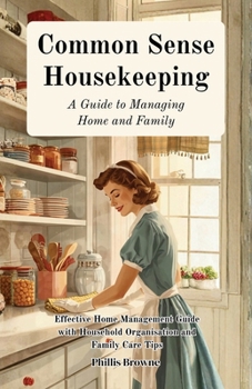 Paperback Common Sense Housekeeping (Illustrated, Refined & Edited) Book