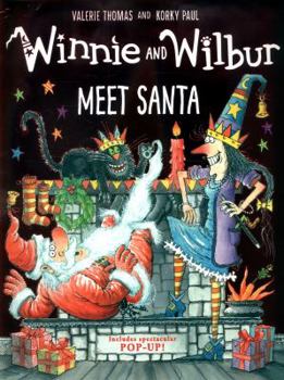 Hardcover Winnie and Wilbur Meet Santa with audio CD Book