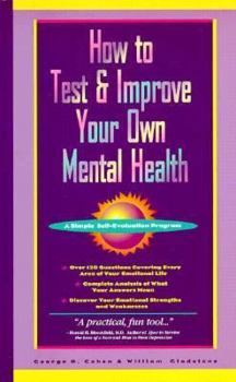 Paperback How to Test and Improve Your Own Mental Health Book