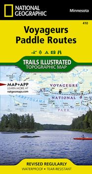 Loose Leaf Voyageurs Paddle Routes Map Book