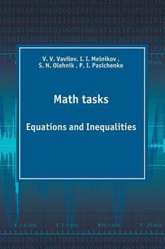 Hardcover Math tasks. Equations and Inequalities [Russian] Book