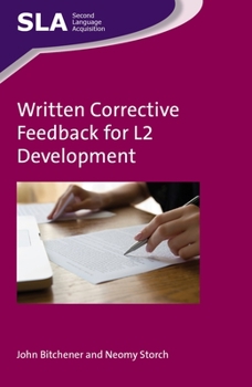 Paperback Written Corrective Feedback for L2 Development Book