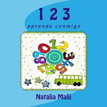 Paperback 1 2 3: aprende conmigo [Spanish] Book