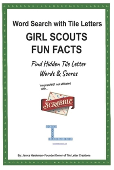 Paperback Girl Scouts Fun Facts Word Search with Tile Letters Book