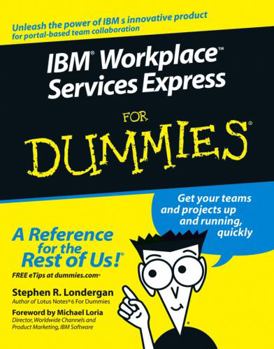 Paperback IBM Workplace Services Express for Dummies Book