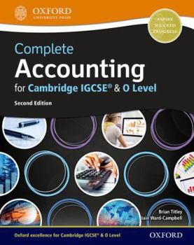 Paperback Cie Complete Igcse and O Level Accounting 2nd Edition Book