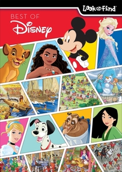 Library Binding Best of Disney: Look and Find Book