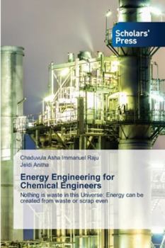 Paperback Energy Engineering for Chemical Engineers Book