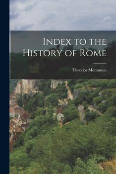 Paperback Index to the History of Rome Book