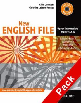 Paperback New English File: Multipack a Upper-Intermediate Level: Six-Level General English Course for Adults Book