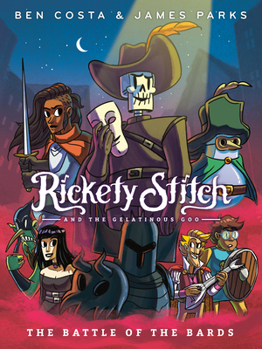 Library Binding Rickety Stitch and the Gelatinous Goo Book 3: The Battle of the Bards: (A Graphic Novel) Book