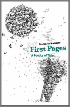 Paperback First Pages: A Poetics of Titles Book