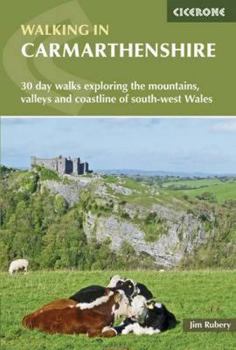 Paperback Walking in Carmarthenshire Book