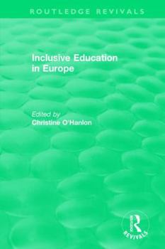 Hardcover Inclusive Education in Europe Book