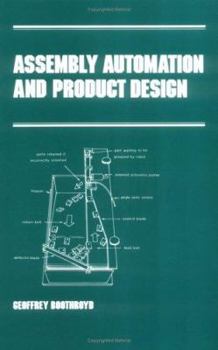 Hardcover Assembly Automation and Product Design Book