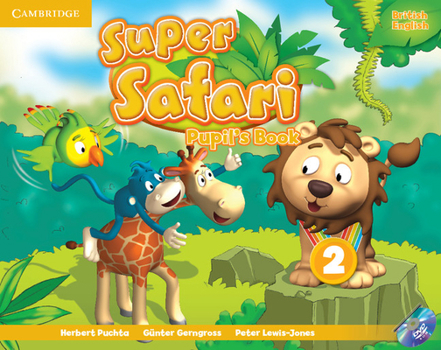 Paperback Super Safari Level 2 Pupil's Book [With DVD ROM] Book