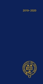 Hardcover Oxford University Pocket Diary 2019-2020 Book