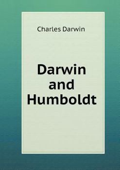 Paperback Darwin and Humboldt Book