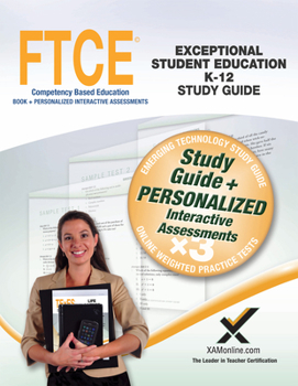 Paperback FTCE Exceptional Student Education K-12 Book and Online Book
