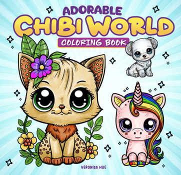 Paperback Adorable Chibi World Coloring Book