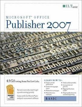 Spiral-bound Publisher 2007: Basic + Certblaster, Student Manual Book