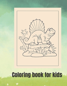 Paperback Coloring book for kids: Fun coloring pages for kids Book