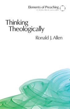 Paperback Thinking Theologically: The Preacher as Theologian Book
