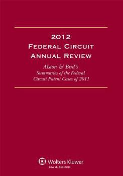 Paperback Federal Circuit Annual Review 2012 Book
