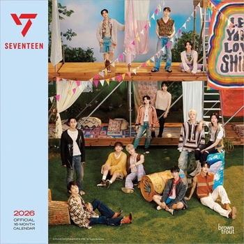 Calendar Seventeen Official 2026 12 X 24 Inch (Hanging) Monthly Square Wall Calendar Plastic-Free Book