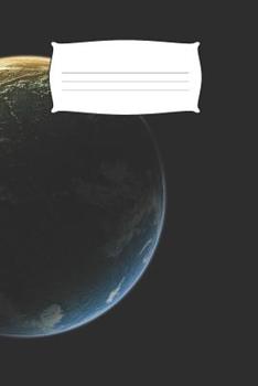 Paperback My Notebook: Green Planet themed - 100 Pages, Collegeruled linepaper, 6x9 Book