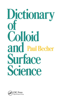 Paperback Dictionary of Colloid and Surface Science Book