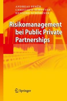 Hardcover Risikomanagement Bei Public Private Partnerships [German] Book