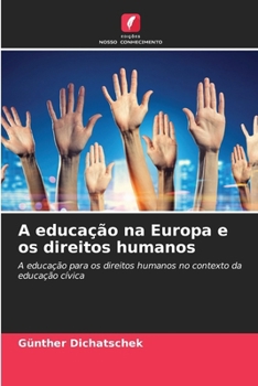 Paperback A educação na Europa e os direitos humanos [Portuguese] Book