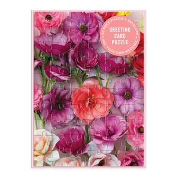 Misc. Ranunculus Greeting Card Puzzle Book