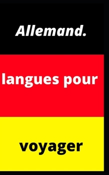 Paperback Allemand. langues pour voyager [French] Book