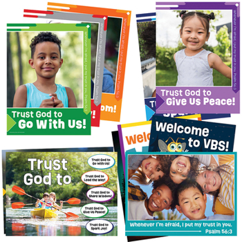 Poster Vacation Bible School (Vbs) 2024 Camp Firelight Decorating Poster Pack: A Summer Camp Adventure with God Book