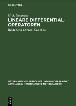 Hardcover Lineare Differentialoperatoren [German] Book