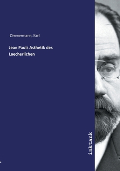 Paperback Jean Pauls Asthetik des Laecherlichen [German] Book