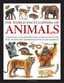 Hardcover The World Encyclopedia of Animals: A Reference and Identification Guide to 840 of the Most Significant Amphibians, Reptiles and Mammals Book