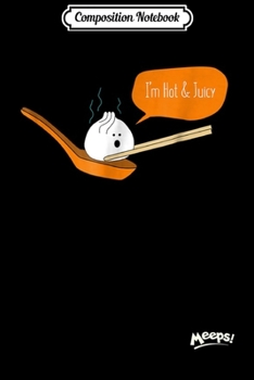 Composition Notebook: Cute Kawaii Anime Dumpling for Kids Journal/Notebook Blank Lined Ruled 6x9 100 Pages