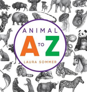 Hardcover Animal A-Z Book