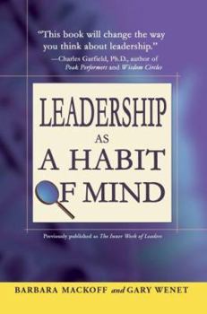 Paperback Leadership as a Habit of Mind Book